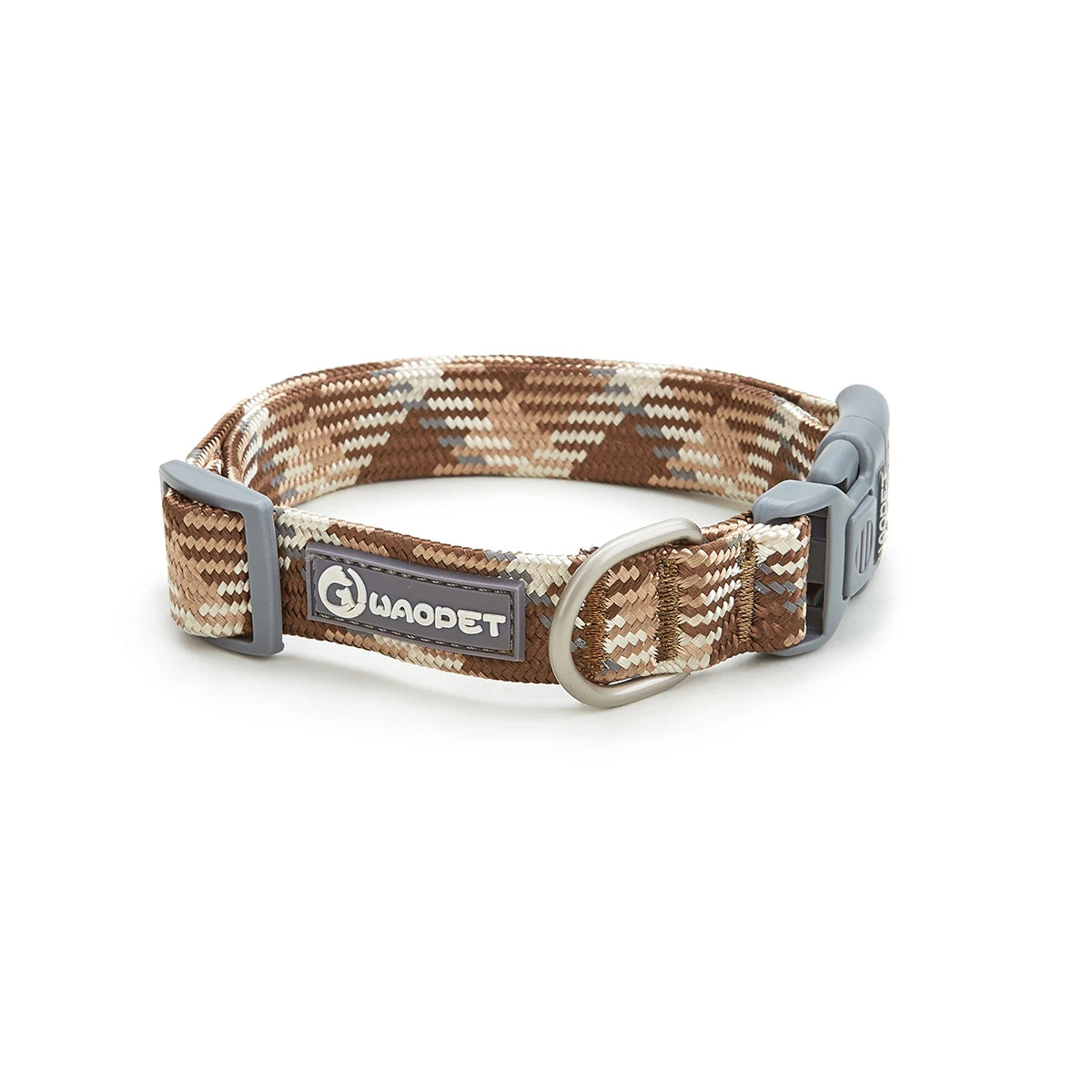 Reflective Adjustable Dog Collar Durable Nylon for Medium Dogs