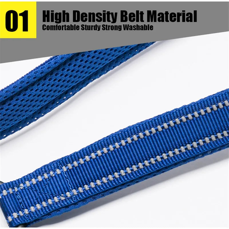 Reflective Padded Pet Leash for Dog Cat Walking Training