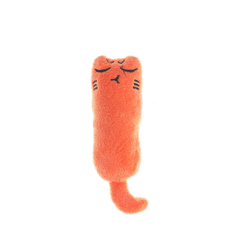 Cute Interactive Catnip Toy for Chewing and Playtime Fun