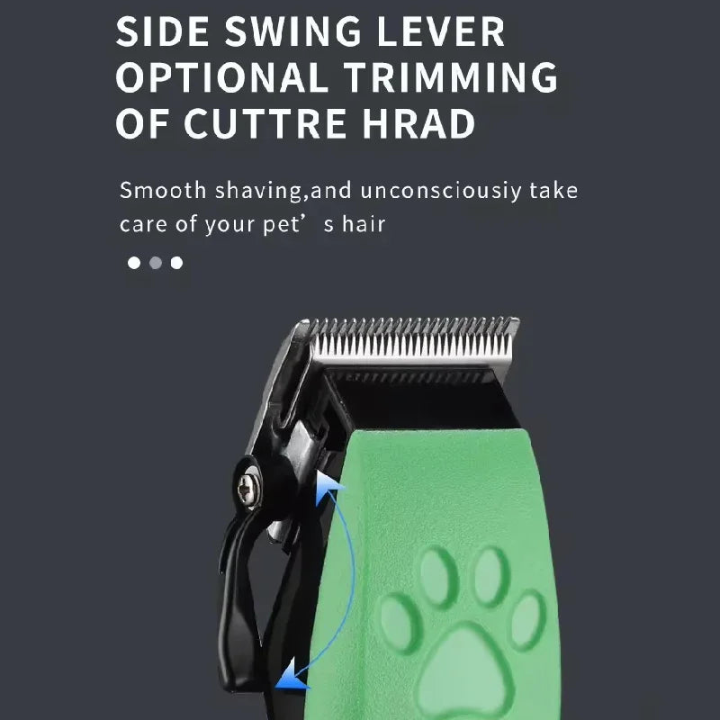 Rechargeable Pet Hair Clipper Professional Grooming Trimmer for Dogs