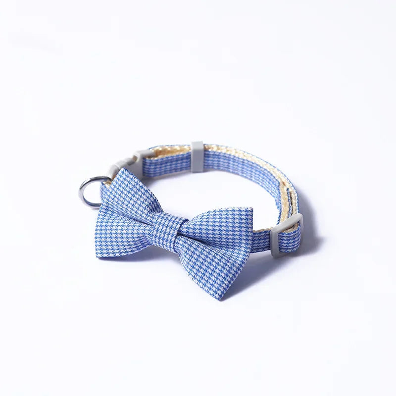 Cute Bow Tie Pet Collar Adjustable for Dogs and Cats