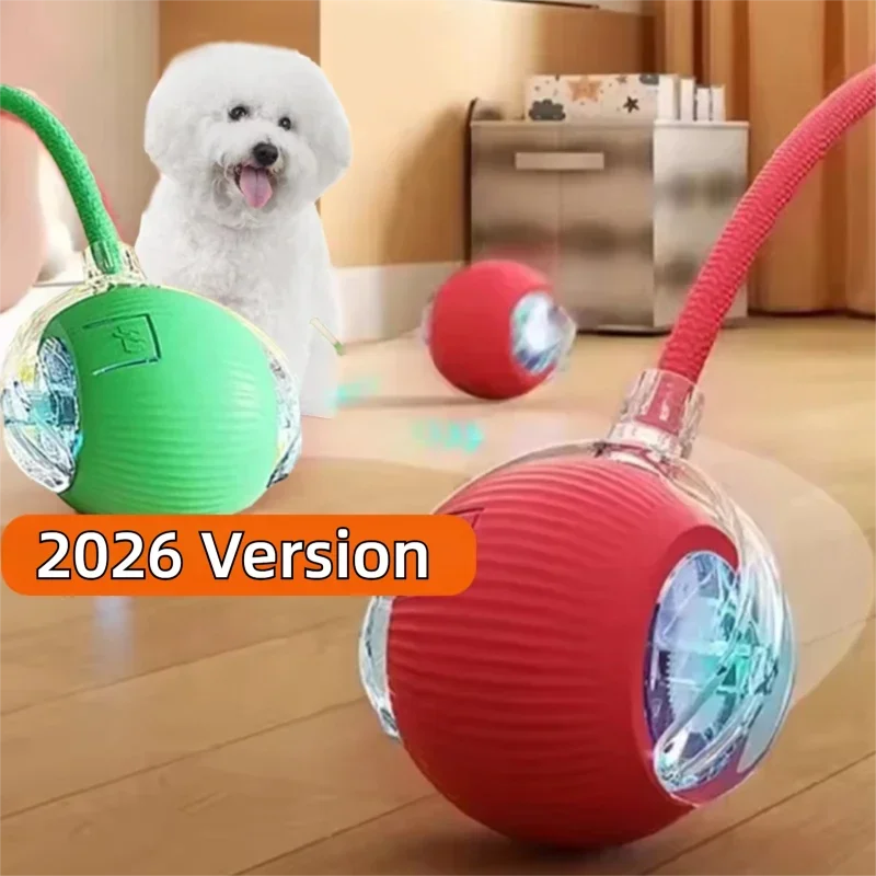 Smart Automatic Rolling Dog Ball Rechargeable Interactive Puppy Toy