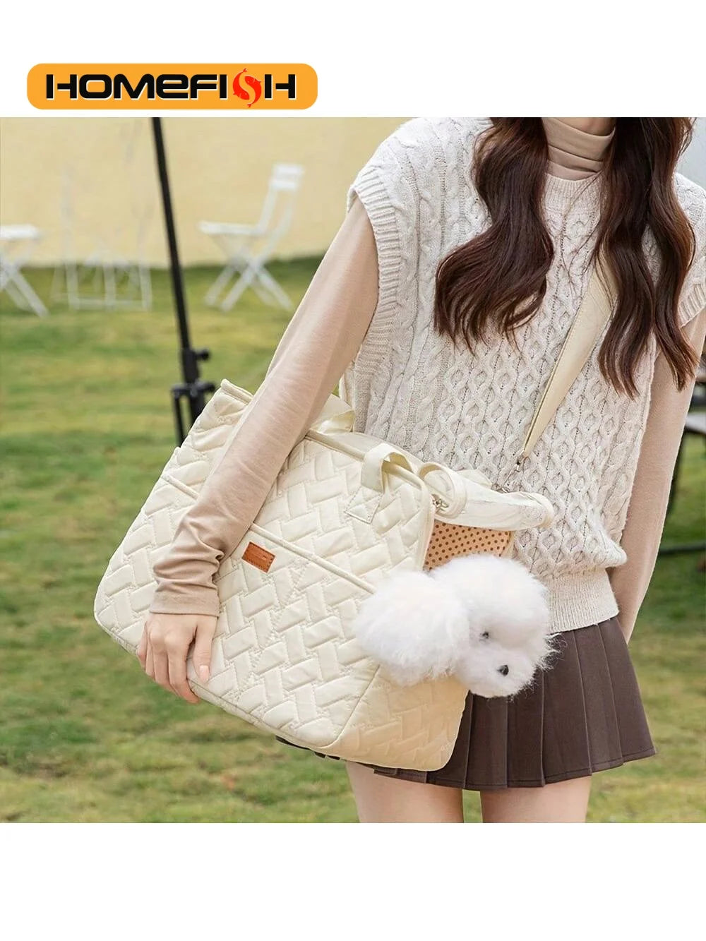 Breathable Portable Pet Carrier Tote Bag for Dogs Cats