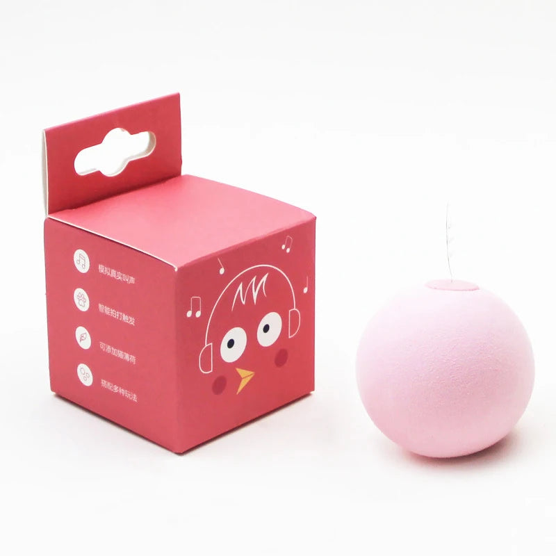 Smart Interactive Cat Ball Toy with Catnip and Sounds