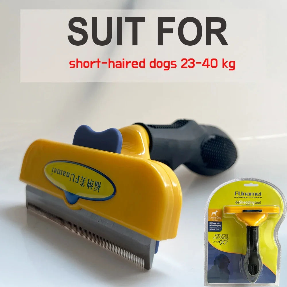 Pet Grooming Brush for Dogs and Cats Hair Removal