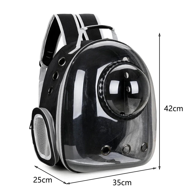 Transparent Bubble Pet Carrier Backpack for Cats and Puppies