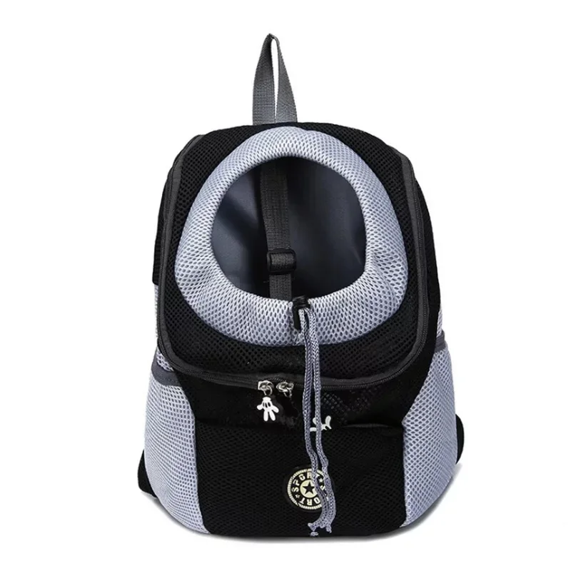 Portable Mesh Pet Carrier Backpack for Outdoor Travel Adventures