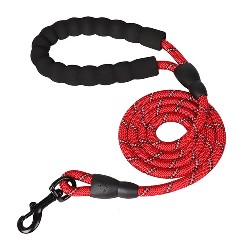 Reflective Heavy-Duty Dog Leash for Small and Large Dogs