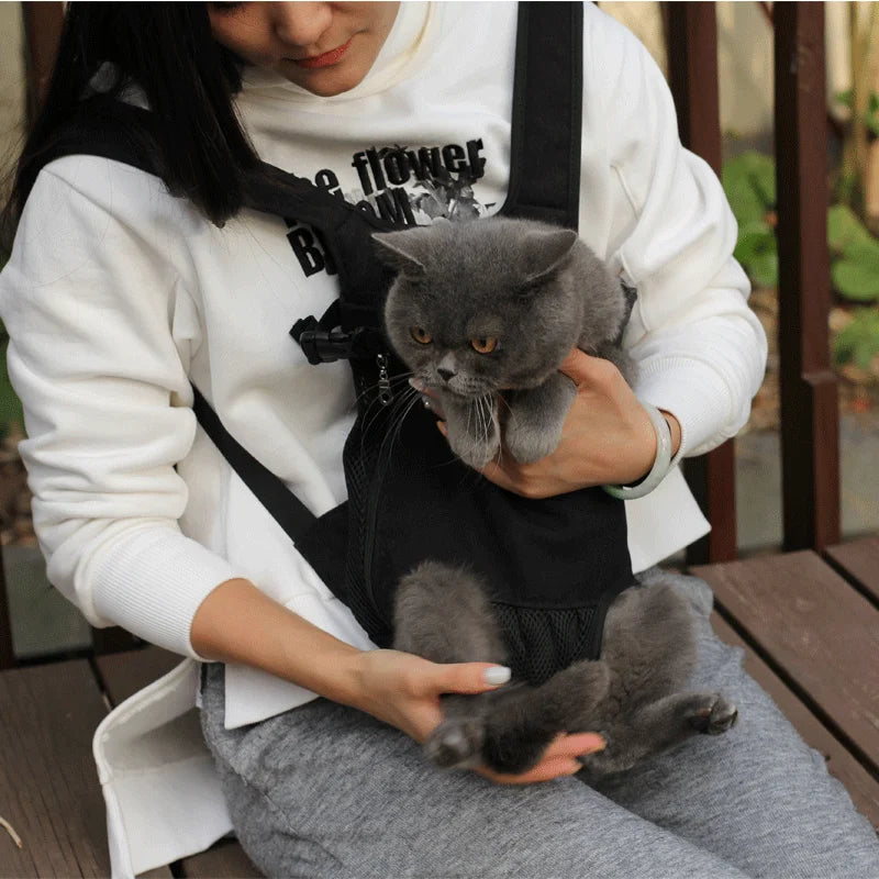 Adjustable Pet Carrier Backpack for Travel Camping and Hiking