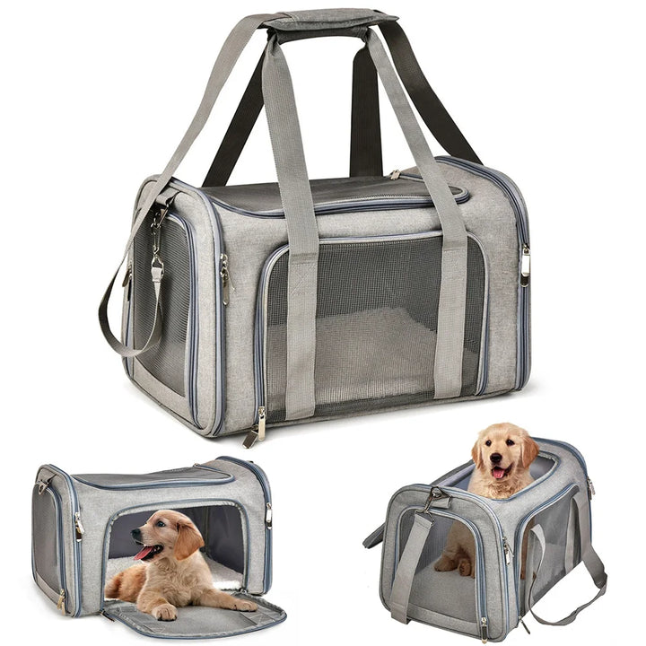 Airline Approved Soft Pet Carrier Backpack for Travel Adventures
